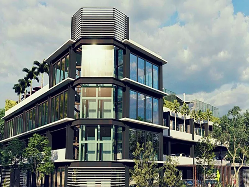 Ngano nga pagpili sa usa ka istruktura sa steel nga negosyo sa hotel sa modernong komersyal nga puy-anan?