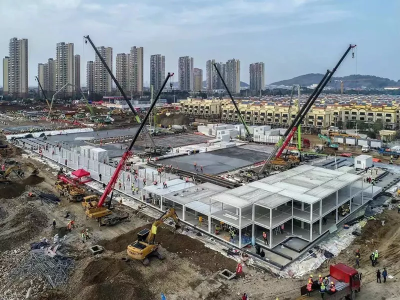 Modular Steel Stract Hospital Building