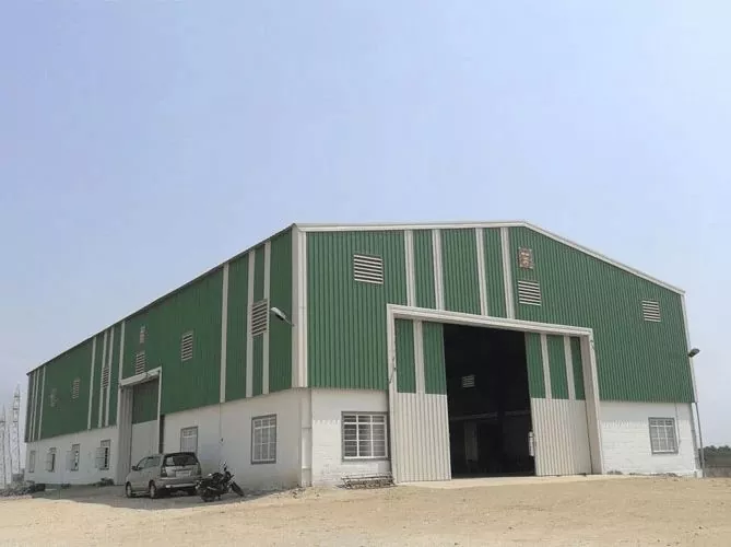 Praktikal ug matahum nga prefab metal bodega building