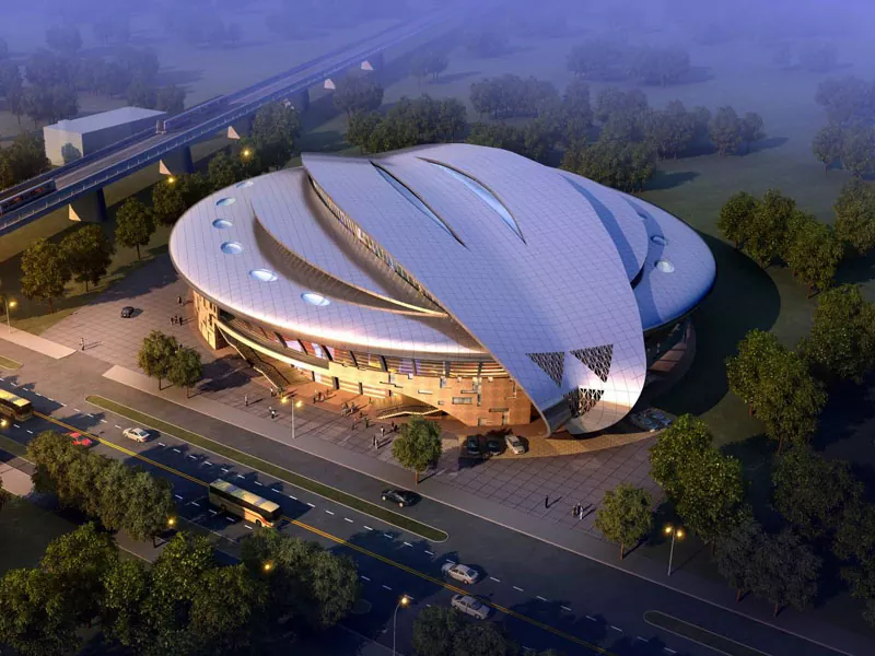 Prefab Stadium Construction nga adunay istruktura sa asero