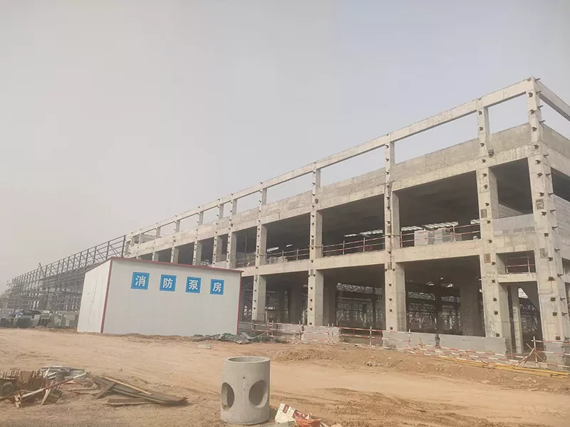 Prefab Steel Steel Struktur Warehouse Building