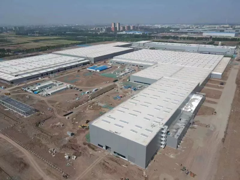 Prefabricated steel bodega