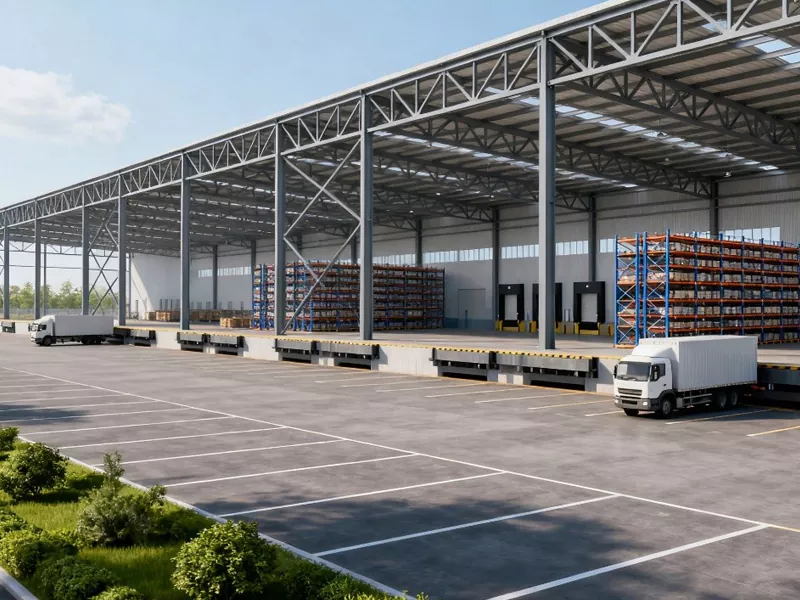 Steel Strukt Distribution Centure Building